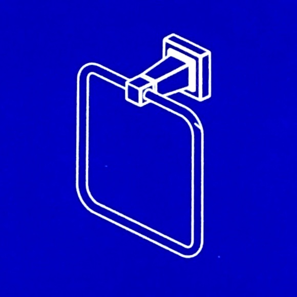 NEW Towel Ring Holder Polished Chrome Finish #0105132 - Picture 1 of 9